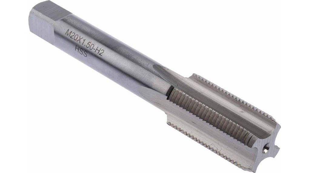 Gängtapp, 2 st, högergängad, M20, Höghastighetsstål (HSS)